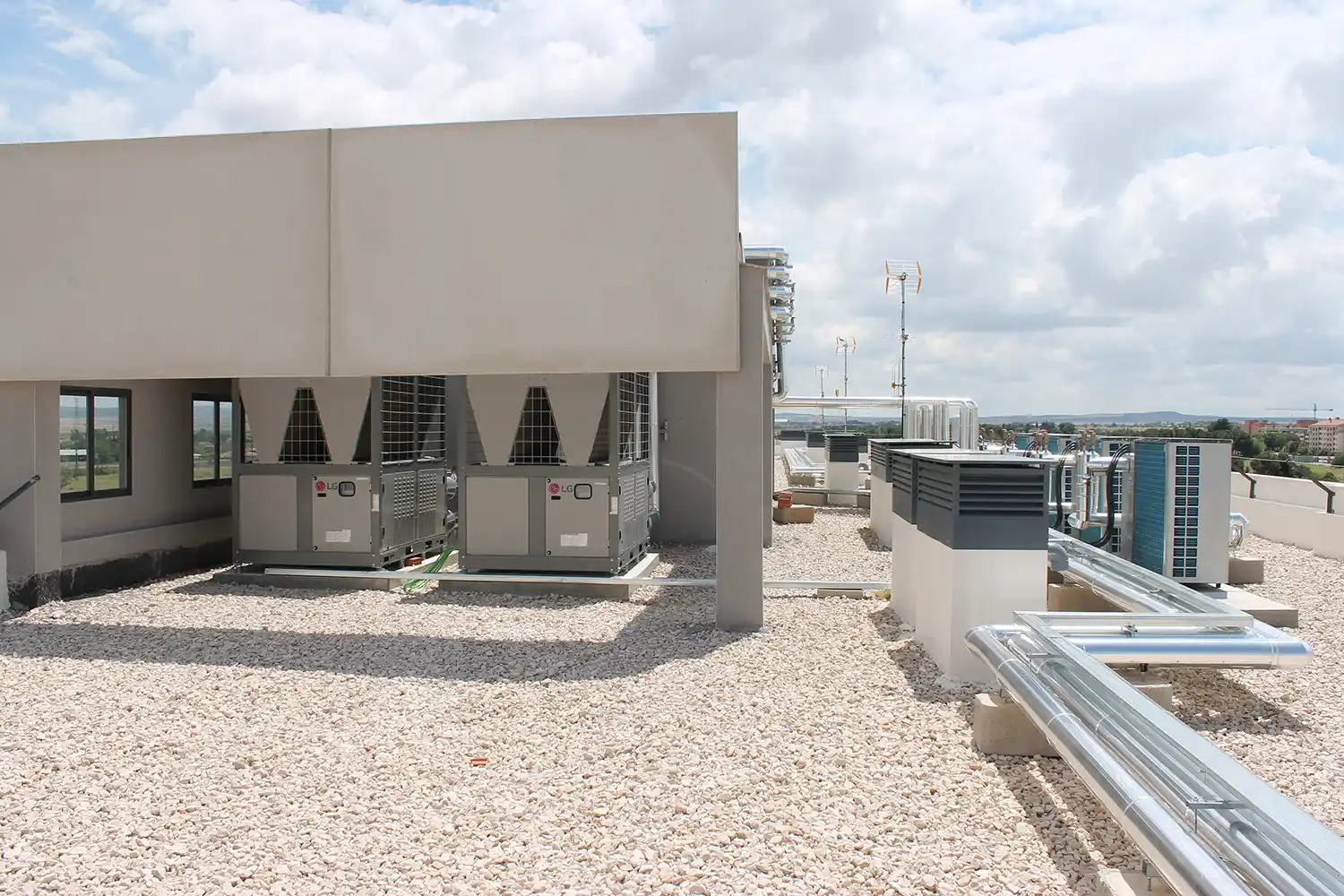Instalación de Aerotermia Industrial en Albacete