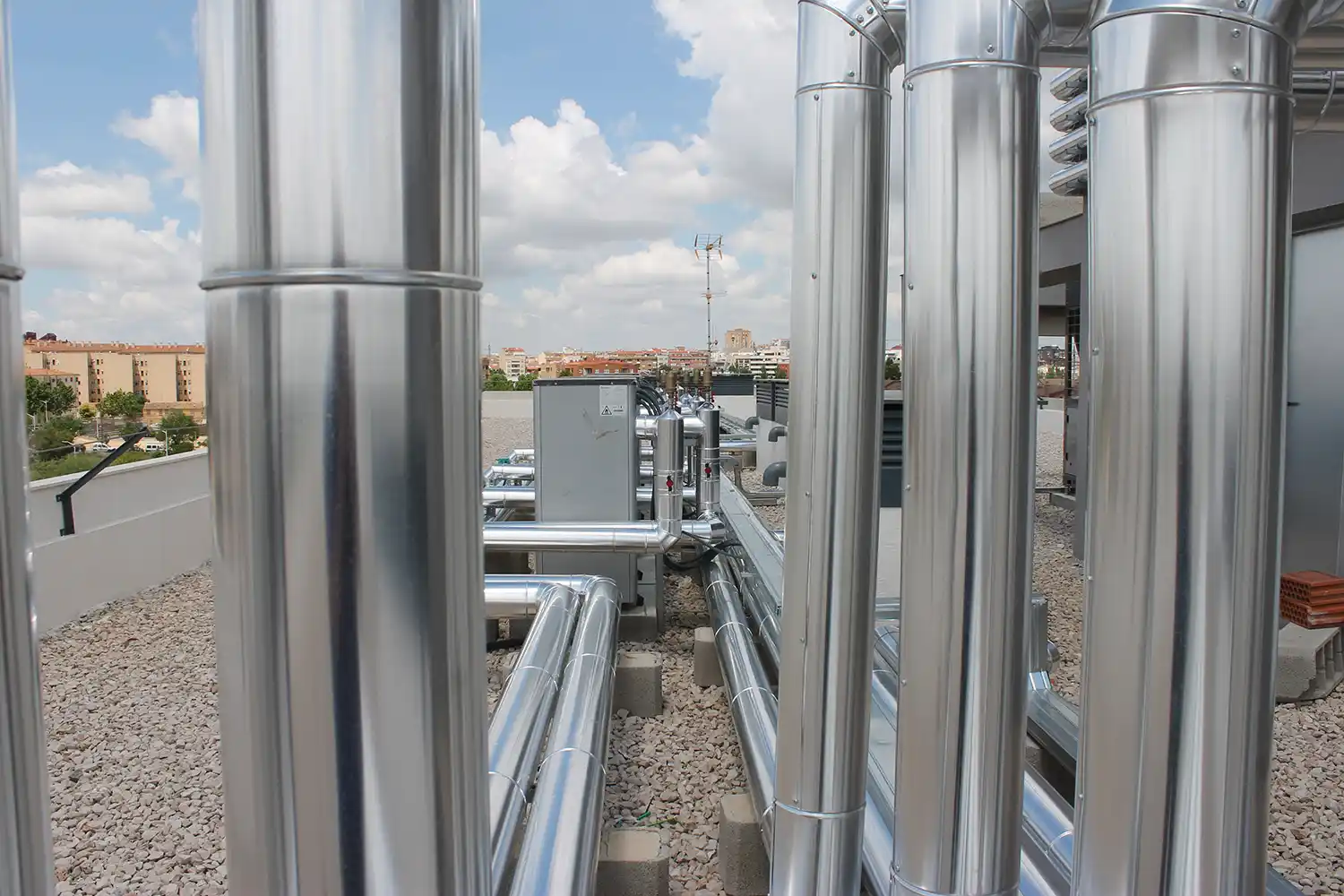 Instalación de climatización industrial en Albacete