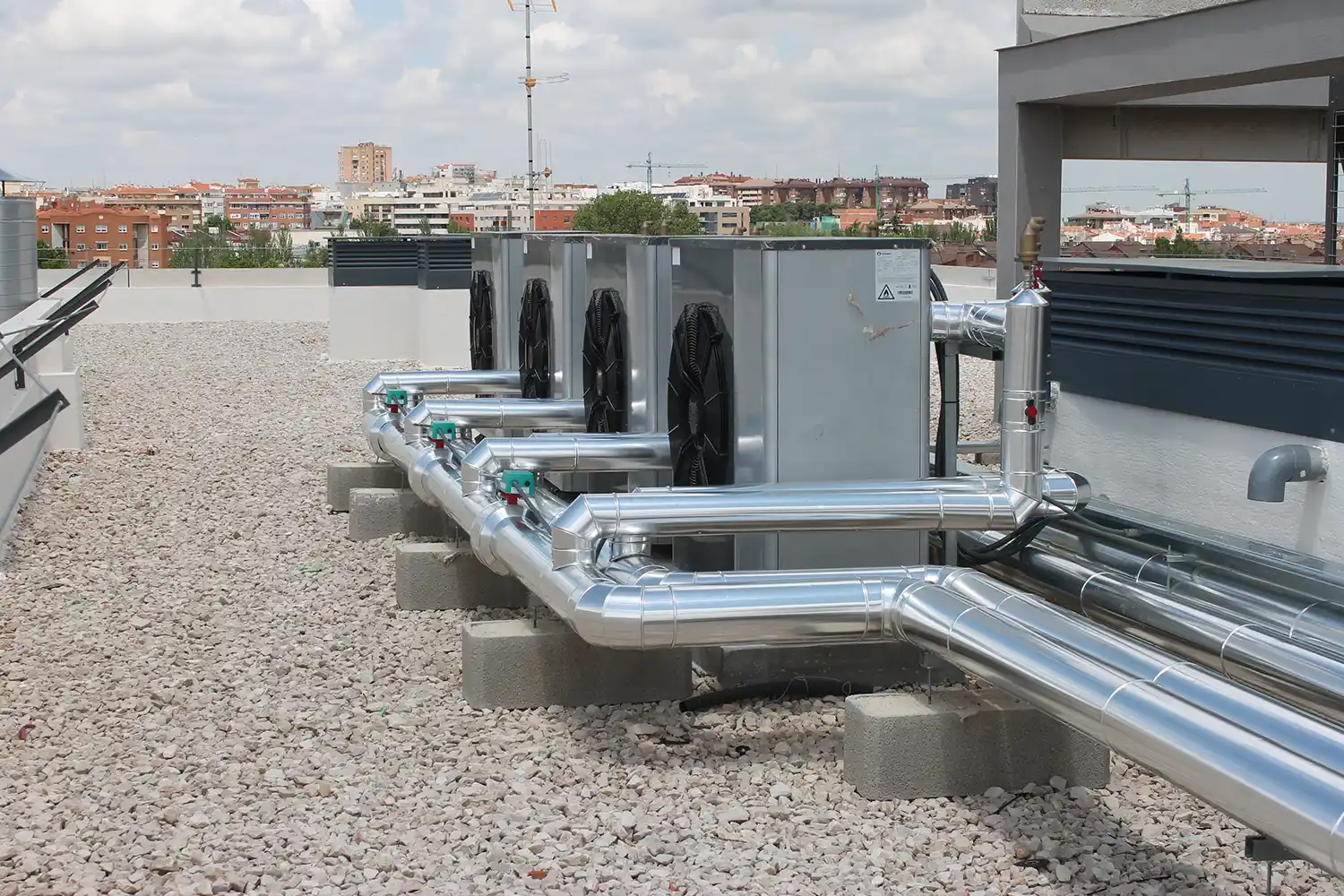 Instalación de climatización industrial en Albacete